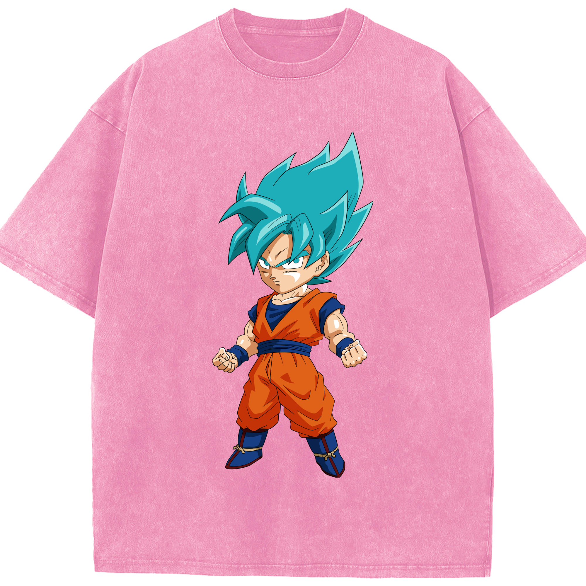 （画像用） ドラゴンボール 孫 悟飯（そんごはん）DRAGON BALL Son Gohan 綿100% ヴィンテージ風 半袖Tシャツ（フロントプリント）